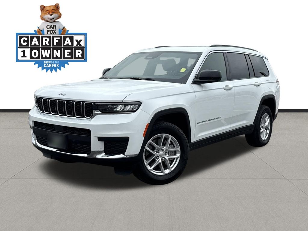 2025 Jeep Grand Cherokee L Laredo White at Wharton Ford