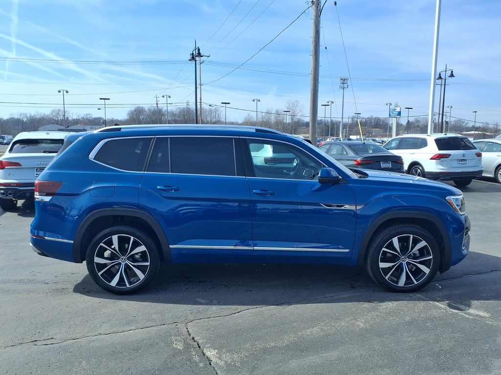 Certified Used 2025 Mountain Lake Blue Metallic Volkswagen 2.0T SEL Premium R-Line image 3