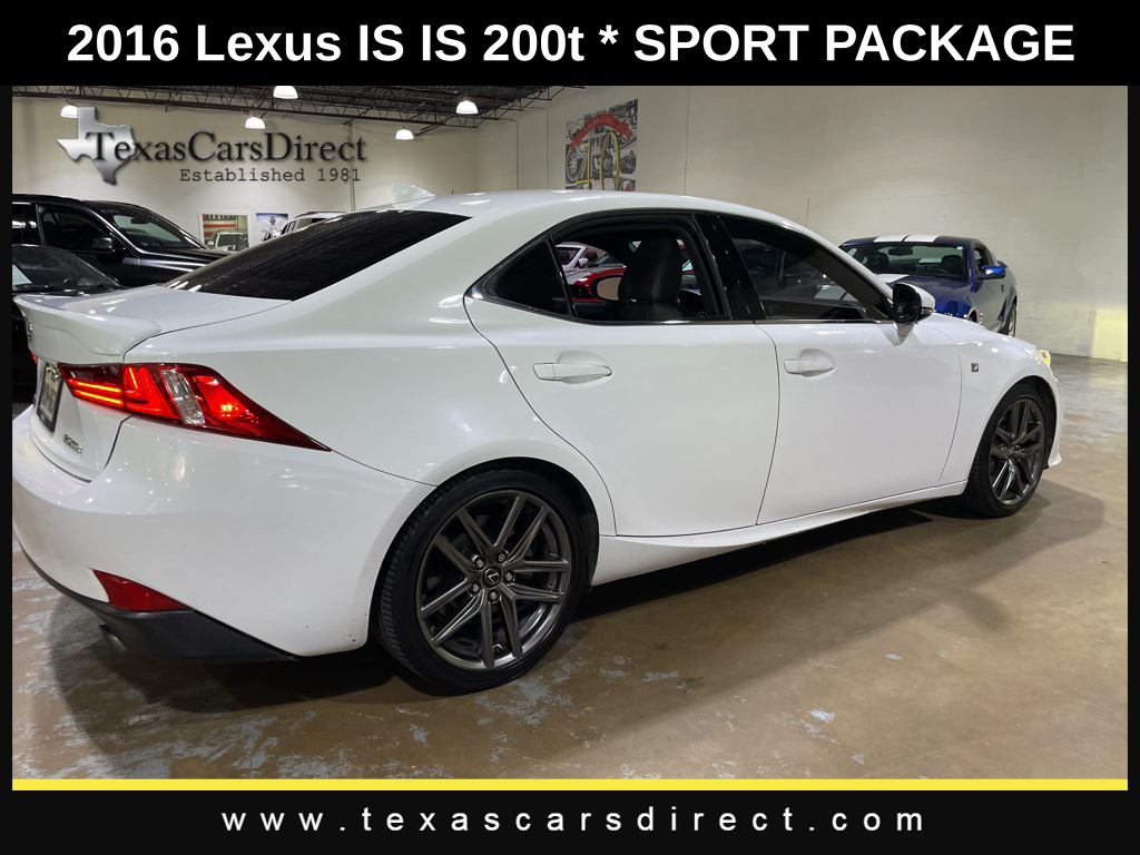 2016 Lexus IS 200t 3