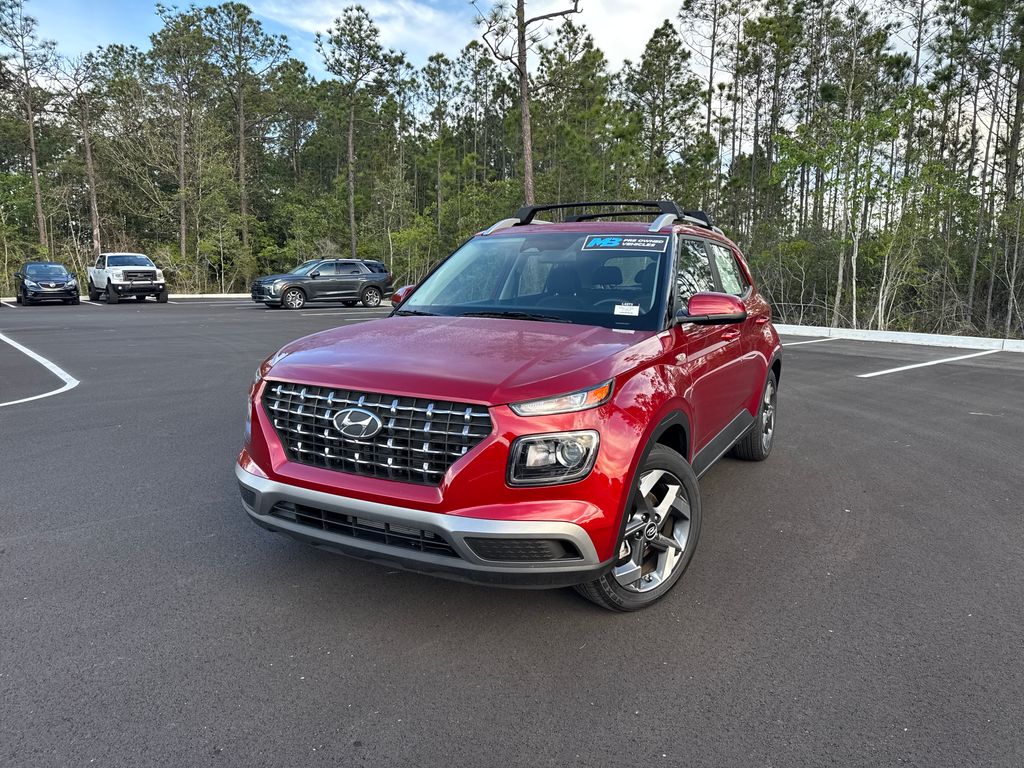 Ultimate Red 2025 Hyundai Venue SEL FWD SUV / Crossover Front-Wheel Drive Continuously Variable Transmission