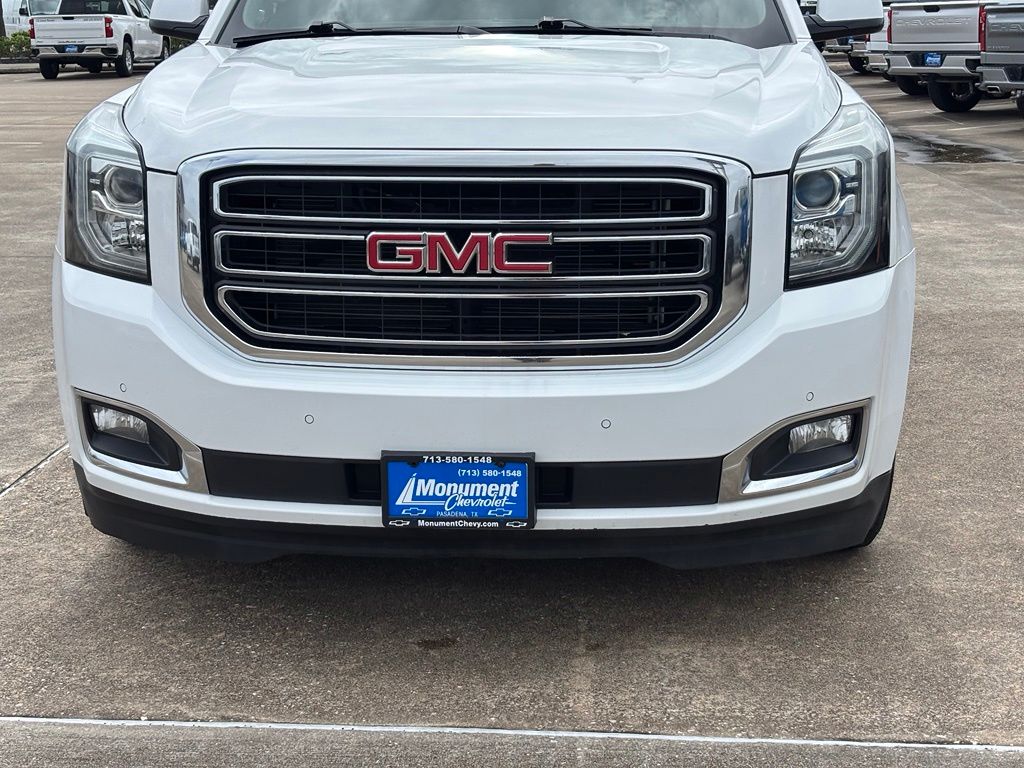 2019 GMC Yukon XL SLT White at Shottenkirk Kia Fort Bend