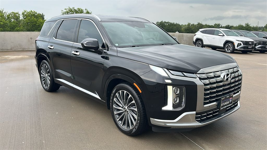 2023 Hyundai Palisade Calligraphy Black at Gullo Toyota