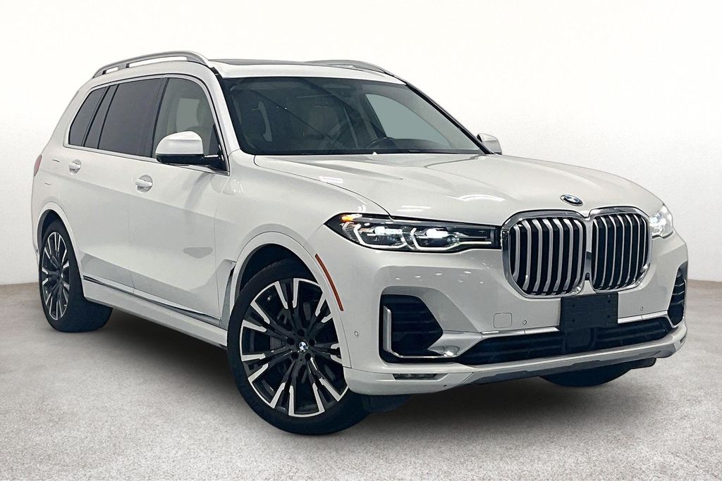 Mineral White Metallic 2019 BMW X7 xDrive50i AWD SUV / Crossover All-Wheel Drive 8-Speed Automatic