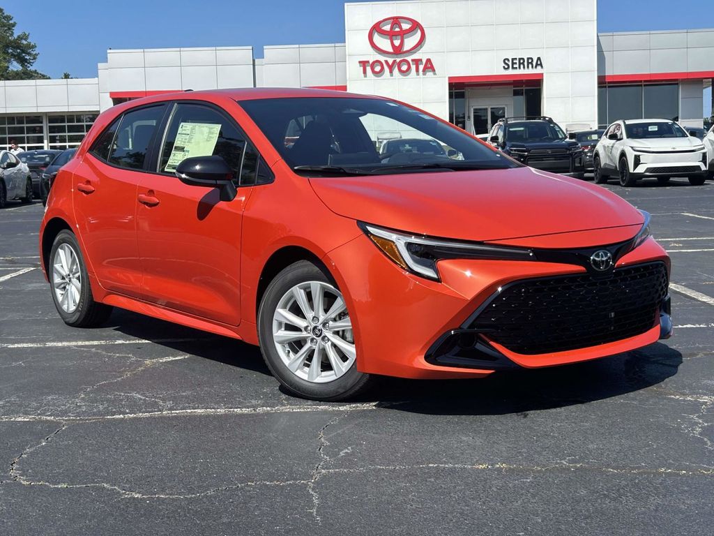 04y8 2026 Toyota Corolla Hatchback Hatchback Front-Wheel Drive Continuously Variable Transmission