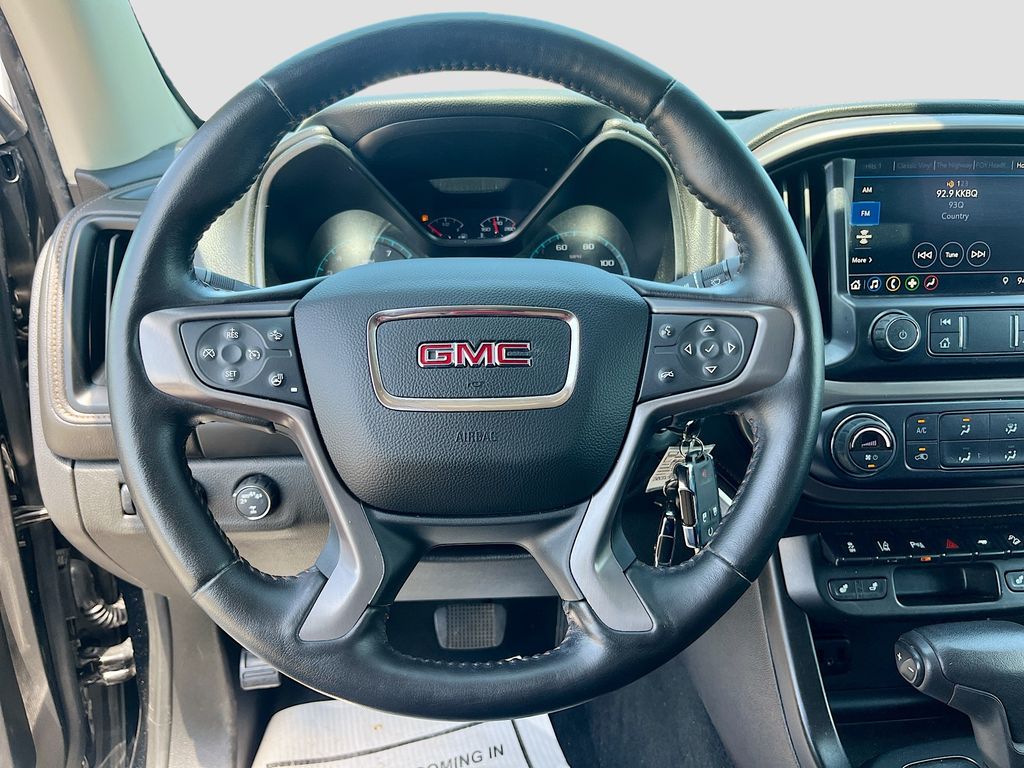 2021 GMC Canyon AT4 w/Leather Black at Wharton Chevrolet GMC