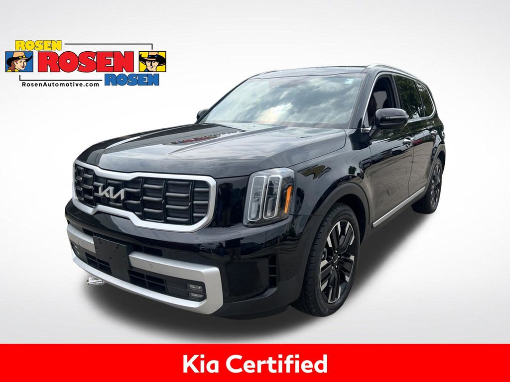 Ebony Black 2024 Kia Telluride SUV / Crossover All-Wheel Drive 8-Speed Automatic