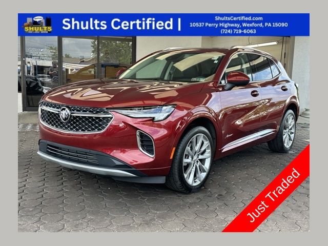 Cinnabar Metallic 2023 Buick Envision SUV / Crossover All-Wheel Drive 9-Speed Automatic