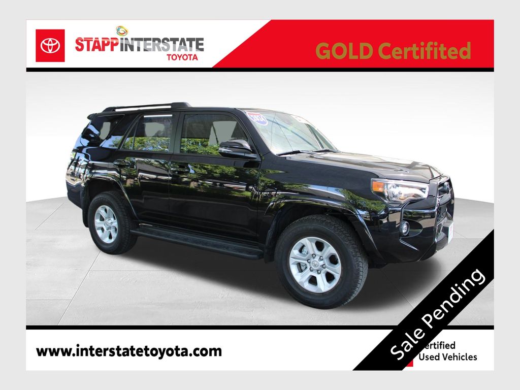 Midnight Black Metallic 2024 Toyota 4Runner SUV / Crossover Four-Wheel Drive 5-Speed Automatic