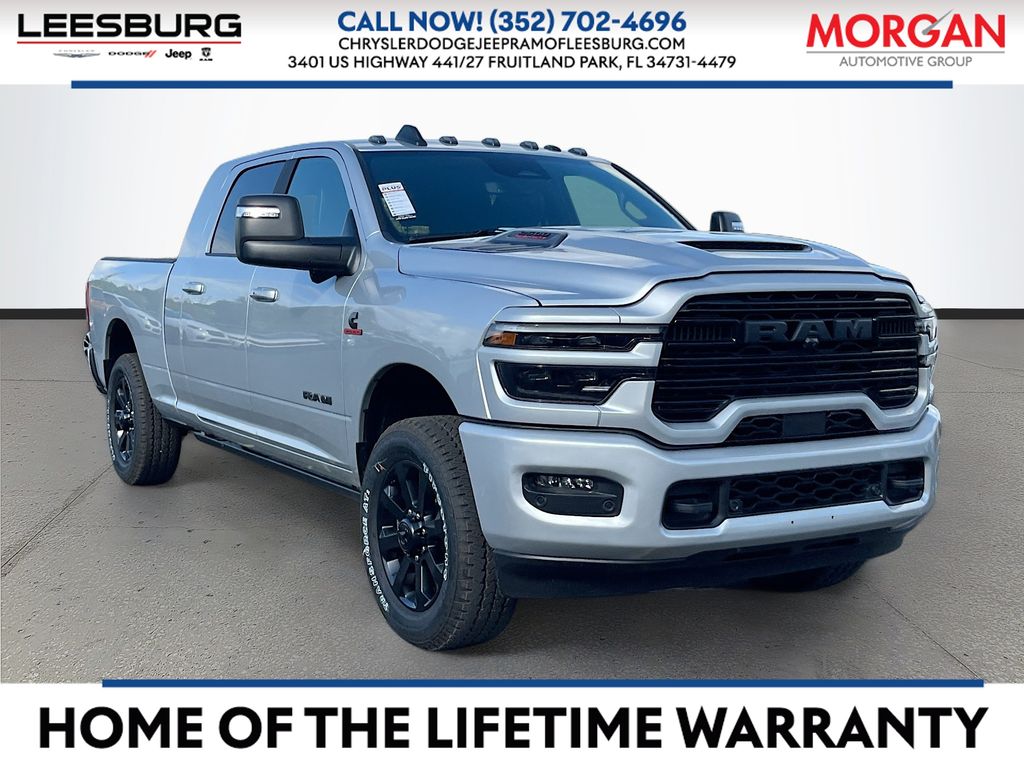 Silver 2026 RAM 2500 Pickup Truck Four-Wheel Drive 8-Speed Automatic