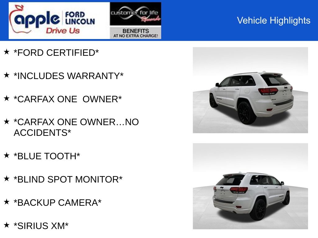 2018 Jeep Grand Cherokee Altitude 4x4