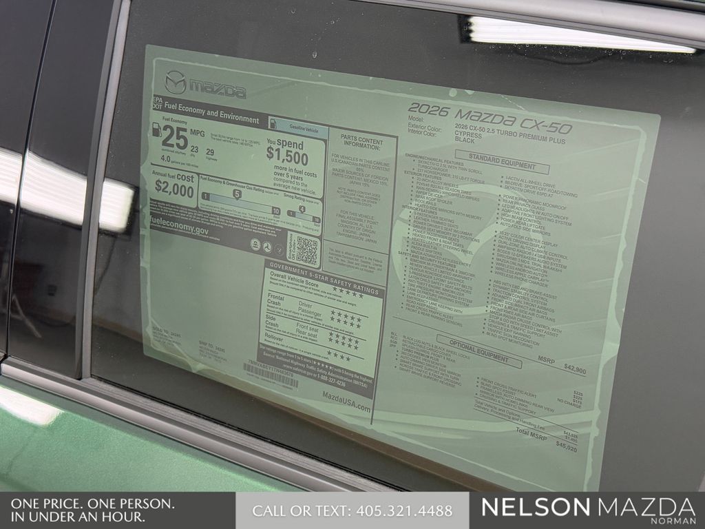 New 2026 Green Mazda 2.5 Turbo Premium Plus image 17