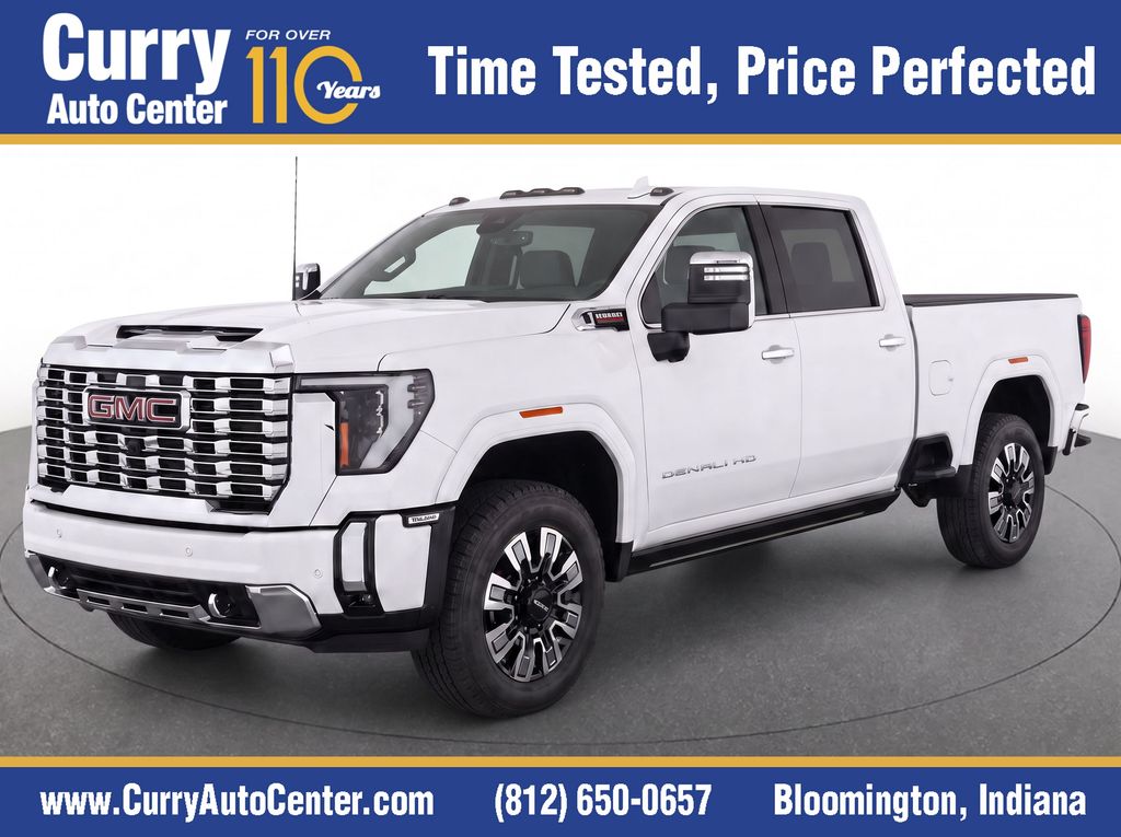 Summit White 2024 GMC Sierra 3500HD Pickup Truck Four-Wheel Drive Automatic