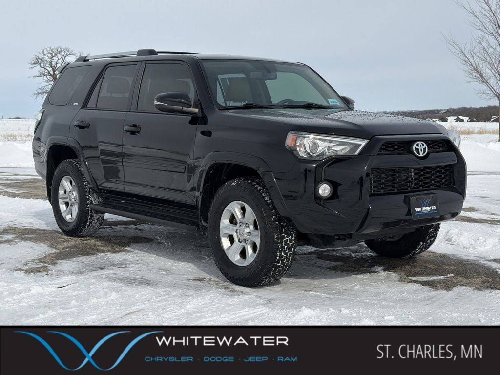 Midnight Black Metallic 2019 Toyota 4Runner SR5 Premium 4WD SUV / Crossover Four-Wheel Drive 5-Speed Automatic Overdrive