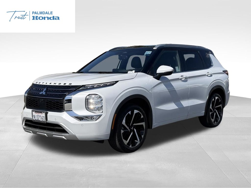 White Diamond/Black Roof 2024 Mitsubishi Outlander SUV / Crossover Front-Wheel Drive Continuously Variable Transmission