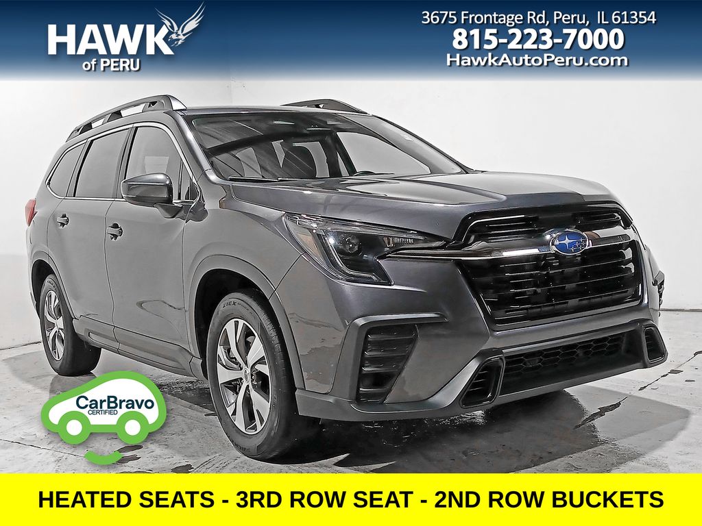 Magnetite Gray Metallic 2025 Subaru Ascent Premium 7-Passenger AWD SUV / Crossover All-Wheel Drive Continuously Variable Transmission