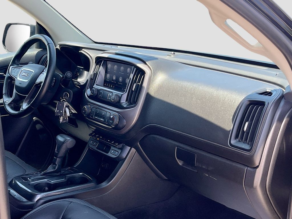 2021 GMC Canyon AT4 w/Leather Black at Wharton Chevrolet GMC