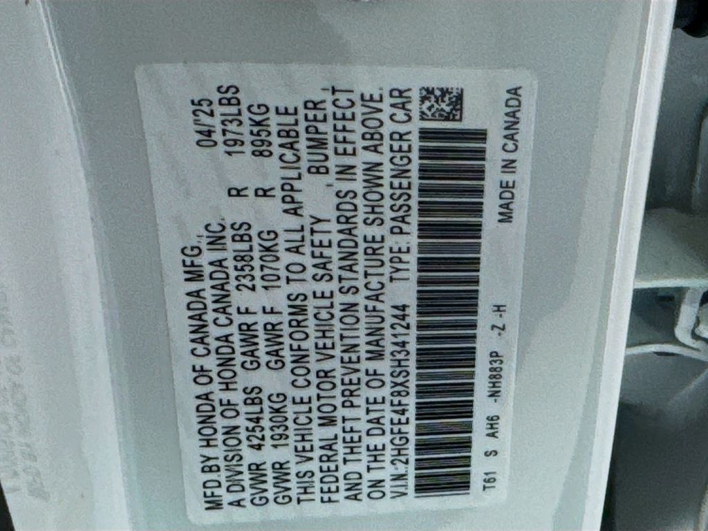 Used Car 2025 Honda Civic Hybrid  Sport For Sale Under $30,000 In Austin, Texas