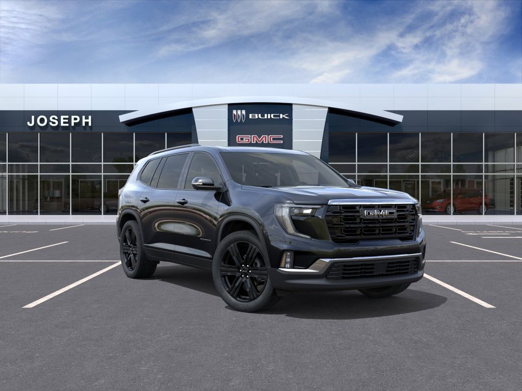 Black (Ebony Twilight Metallic) 2026 GMC Acadia Elevation FWD SUV / Crossover Front-Wheel Drive 8-Speed Automatic
