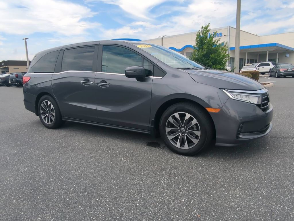Gray 2024 Honda Odyssey Minivan Front-Wheel Drive Automatic