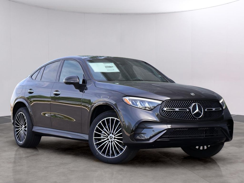 Graphite Gray Metallic 2025 Mercedes-Benz GLC 300 4MATIC SUV / Crossover All-Wheel Drive 9-Speed Automatic