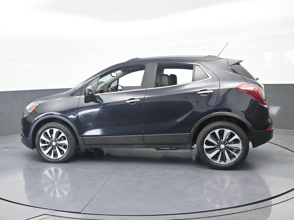Used 2021 Dark Moon Blue Metallic Buick Preferred image 3