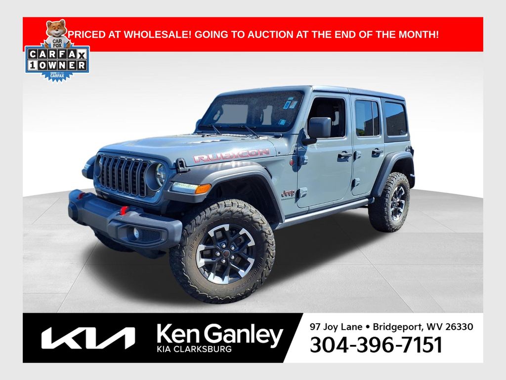 Anvil Clear Coat 2025 Jeep Wrangler SUV / Crossover Four-Wheel Drive 8-Speed Automatic