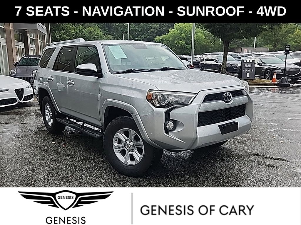 Classic Silver Metallic 2018 Toyota 4Runner SUV / Crossover Four-Wheel Drive 5-Speed Automatic Overdrive
