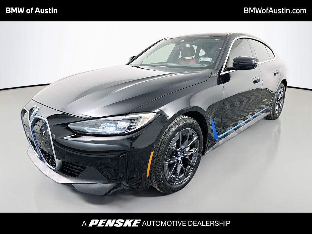 Jet Black 2023 BMW i4 eDrive35 Gran Coupe RWD Sedan Rear-Wheel Drive Automatic