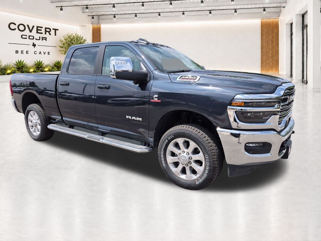 Blue Metallic 2026 RAM 3500 Pickup Truck Four-Wheel Drive 8-Speed Automatic