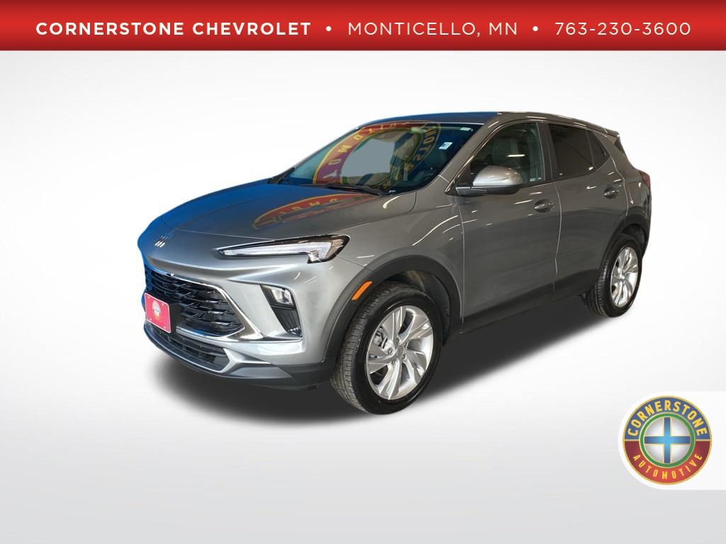 Moonstone Gray Metallic 2025 Buick Encore GX Preferred AWD SUV / Crossover All-Wheel Drive 9-Speed Automatic