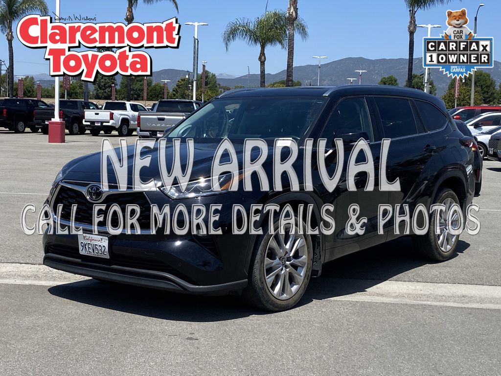 Black 2024 Toyota Highlander Limited AWD SUV / Crossover All-Wheel Drive 8-Speed Automatic
