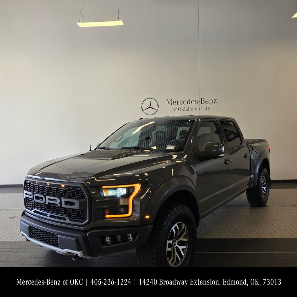 Gray (Lead Foot) 2018 Ford F-150 Raptor SuperCrew 4WD Pickup Truck Four-Wheel Drive Automatic