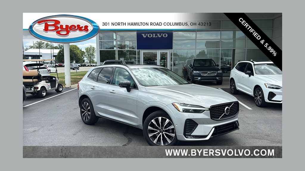 Silver Dawn Metallic 2024 Volvo XC60 SUV / Crossover All-Wheel Drive Automatic