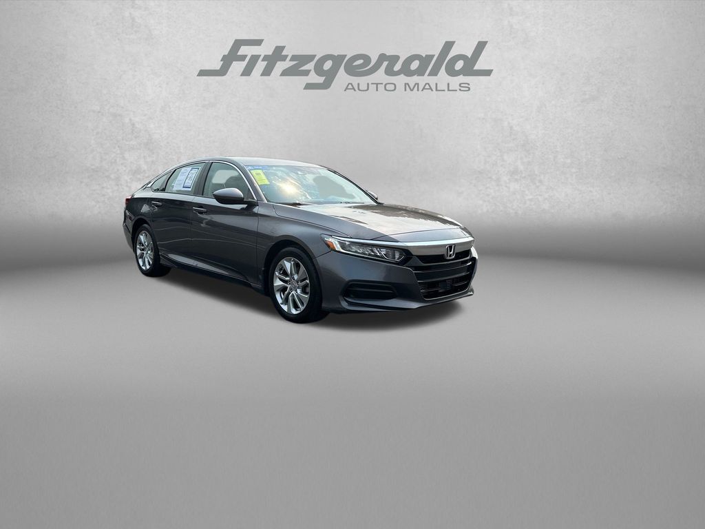 Gray 2020 Honda Accord Sedan Front-Wheel Drive Continuously Variable Transmission