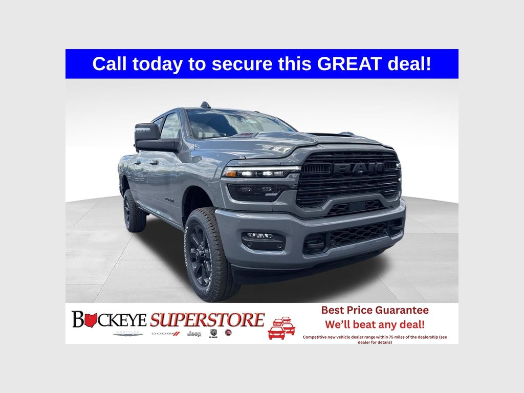 Gray Clearcoat 2026 RAM 2500 Pickup Truck Four-Wheel Drive 8-Speed Automatic