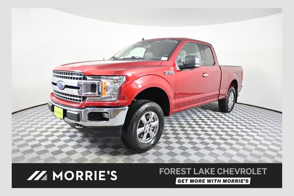 Ruby Red Metallic Tinted Clearcoat 2019 Ford F-150 Pickup Truck Four-Wheel Drive Automatic