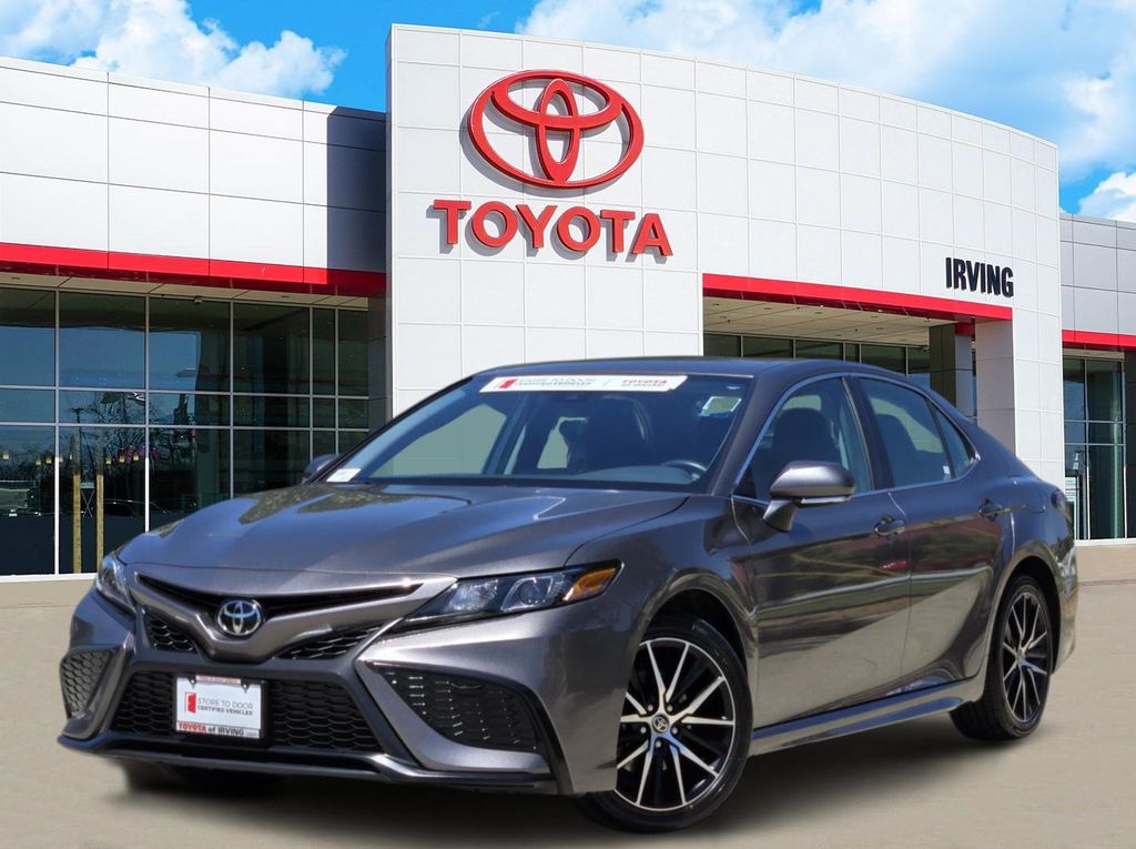Predawn Gray Mica 2024 Toyota Camry Sedan Front-Wheel Drive 8-Speed Automatic