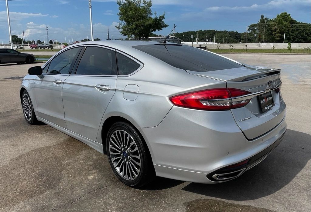 2018 Ford Fusion Titanium Silver at Emmons Autoplex