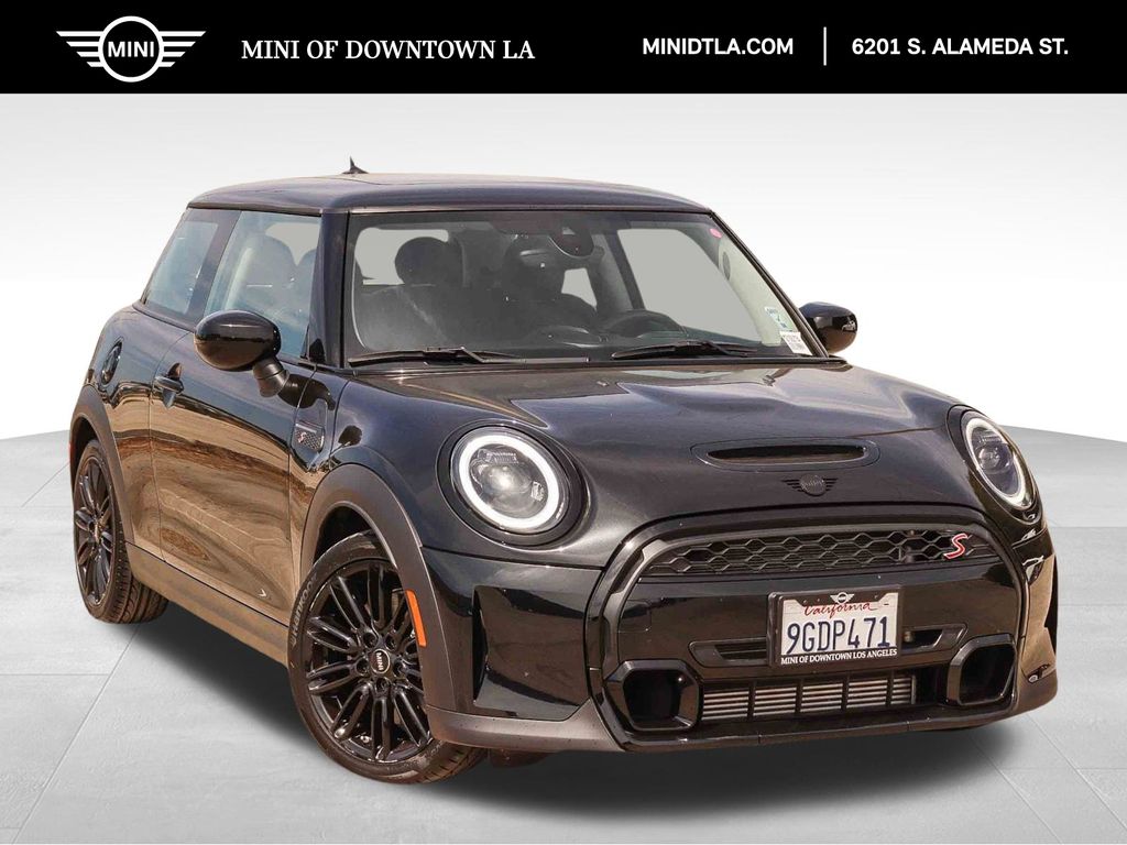 Midnight Black 2024 MINI Cooper Hatchback Front-Wheel Drive 7-Speed Automatic