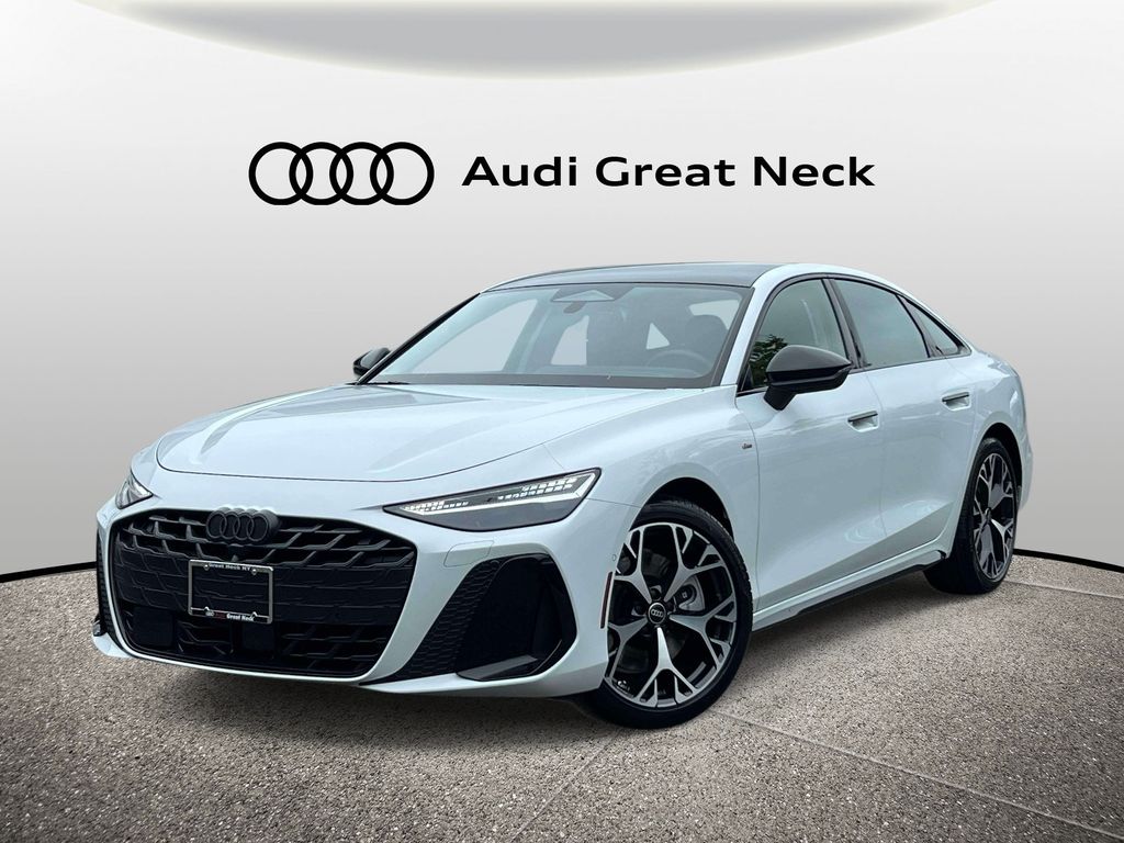 Glacier White 2026 Audi A6 Sedan All-Wheel Drive 7-Speed Automatic