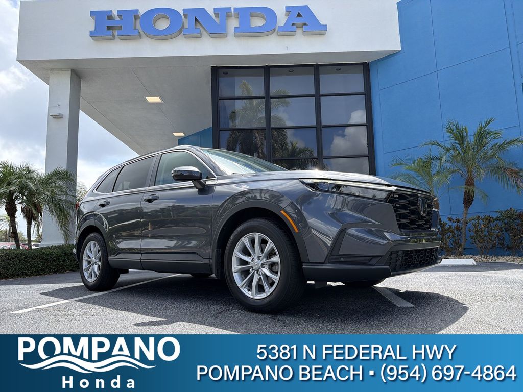 Meteorite Gray Metallic 2024 Honda CR-V SUV / Crossover All-Wheel Drive Continuously Variable Transmission