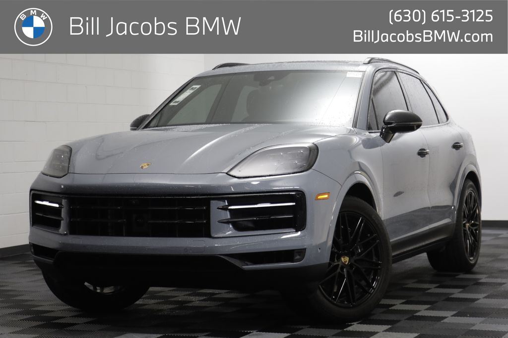 Gray (Quartzite Grey Metallic) 2024 Porsche Cayenne AWD SUV / Crossover All-Wheel Drive Automatic