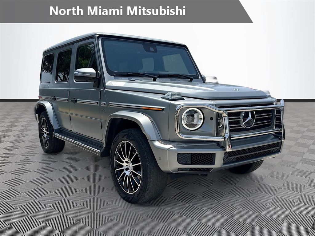Silver 2023 Mercedes-Benz G-Class SUV / Crossover All-Wheel Drive 9-Speed Automatic