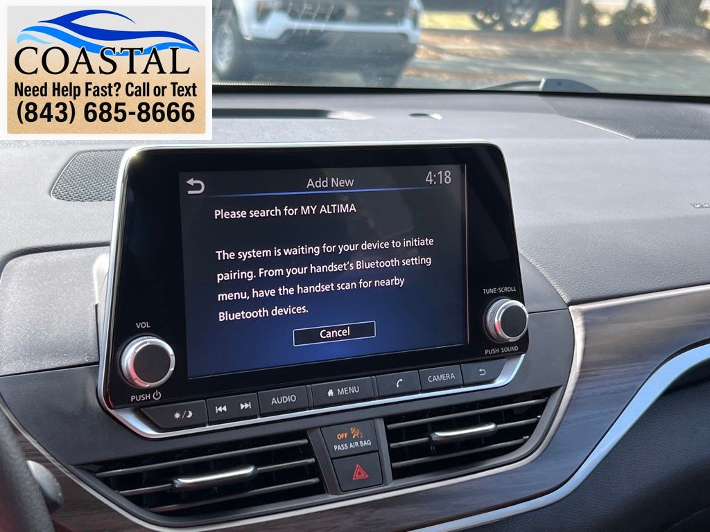2025 Nissan Altima 2.5 SV White at Davis Toyota of Orangeburg