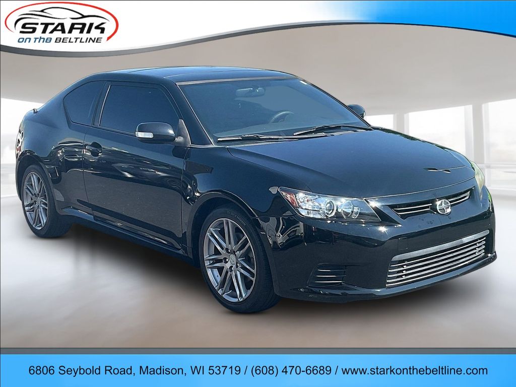 Black 2012 Scion tC Coupe Front-Wheel Drive 6-Speed Automatic