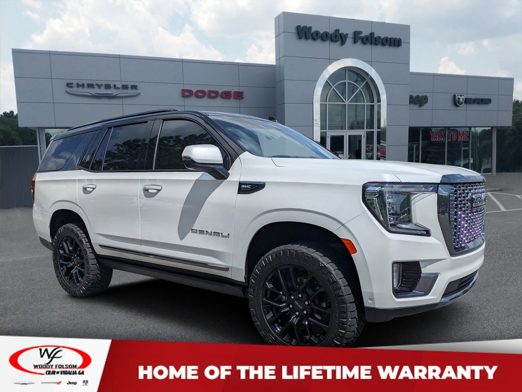 White Frost 2024 GMC Yukon SUV / Crossover Four-Wheel Drive