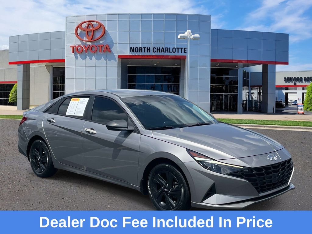 Fluid Metal 2023 Hyundai Elantra Hybrid Sedan Front-Wheel Drive 6-Speed Dual Clutch