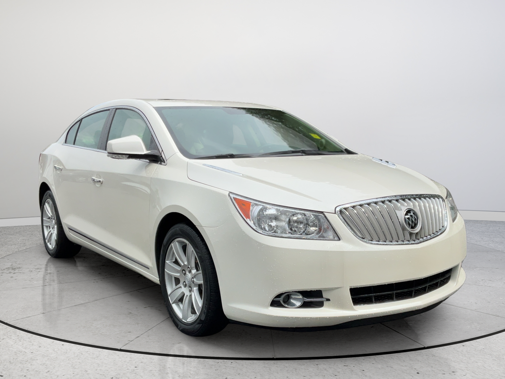 White Diamond Clearcoat 2011 Buick LaCrosse CXL FWD Sedan Front-Wheel Drive 6-Speed Automatic Overdrive