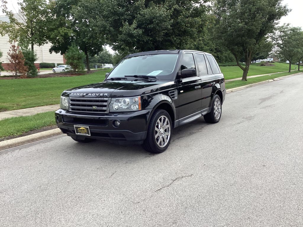 Santorini Black 2009 Land Rover Range Rover Sport SUV / Crossover Four-Wheel Drive 6-Speed Automatic