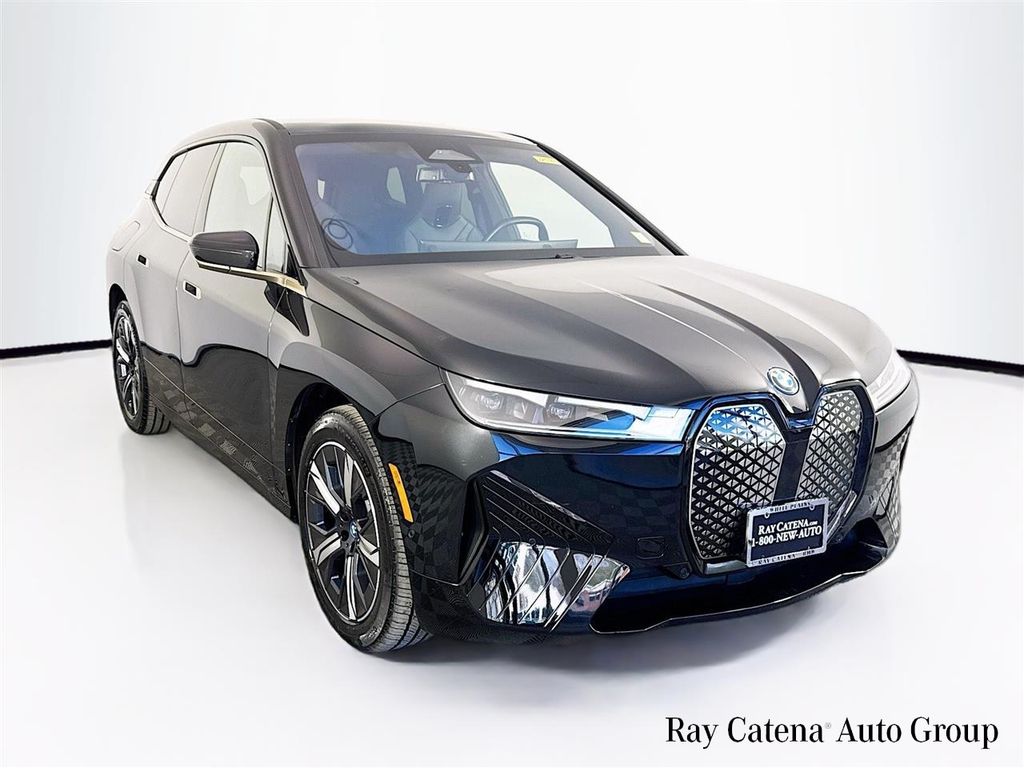 Black Sapphire Metallic 2023 BMW iX xDrive50 AWD SUV / Crossover All-Wheel Drive Automatic